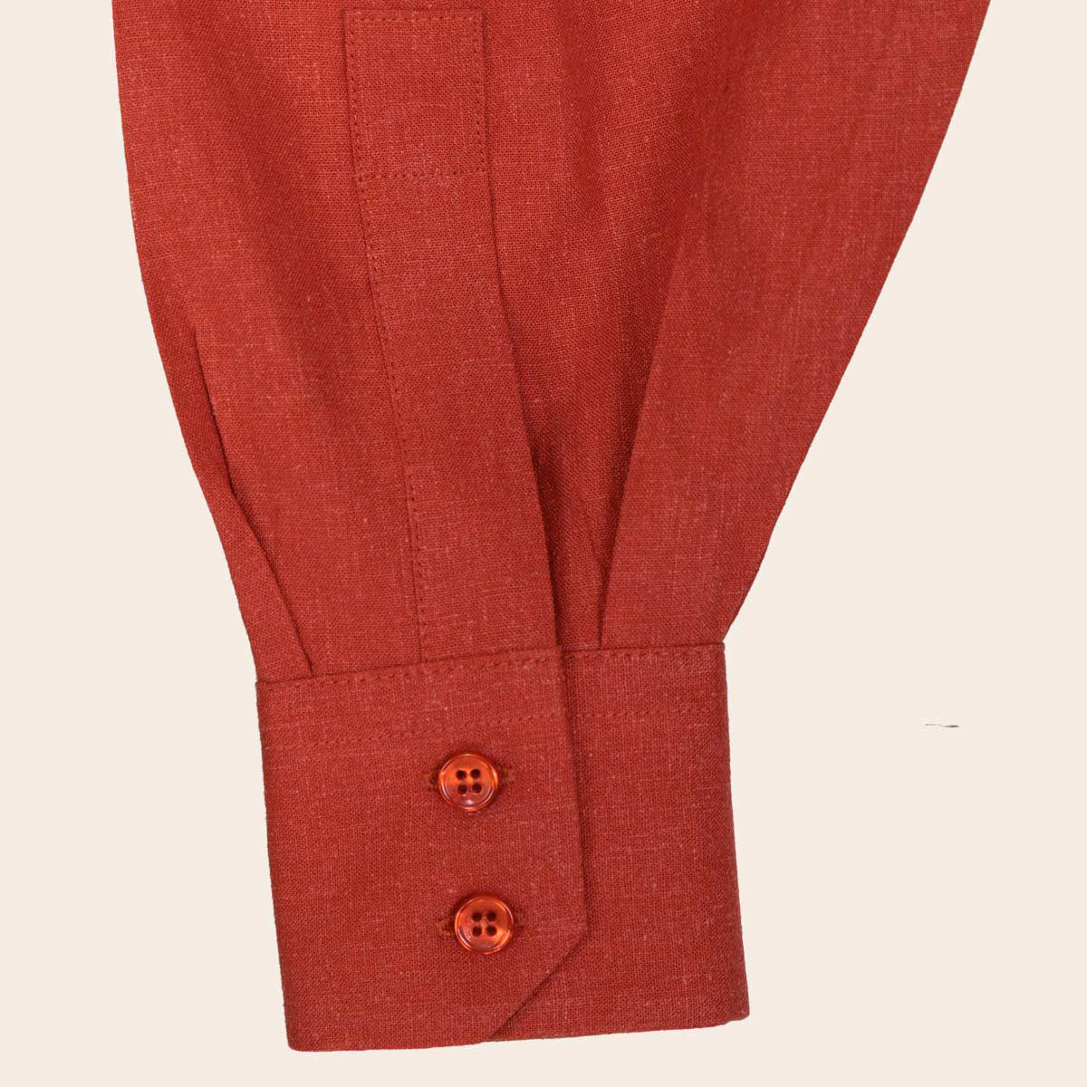 Women's Linen Blend Top (CLIN-11|U2609/EMB)