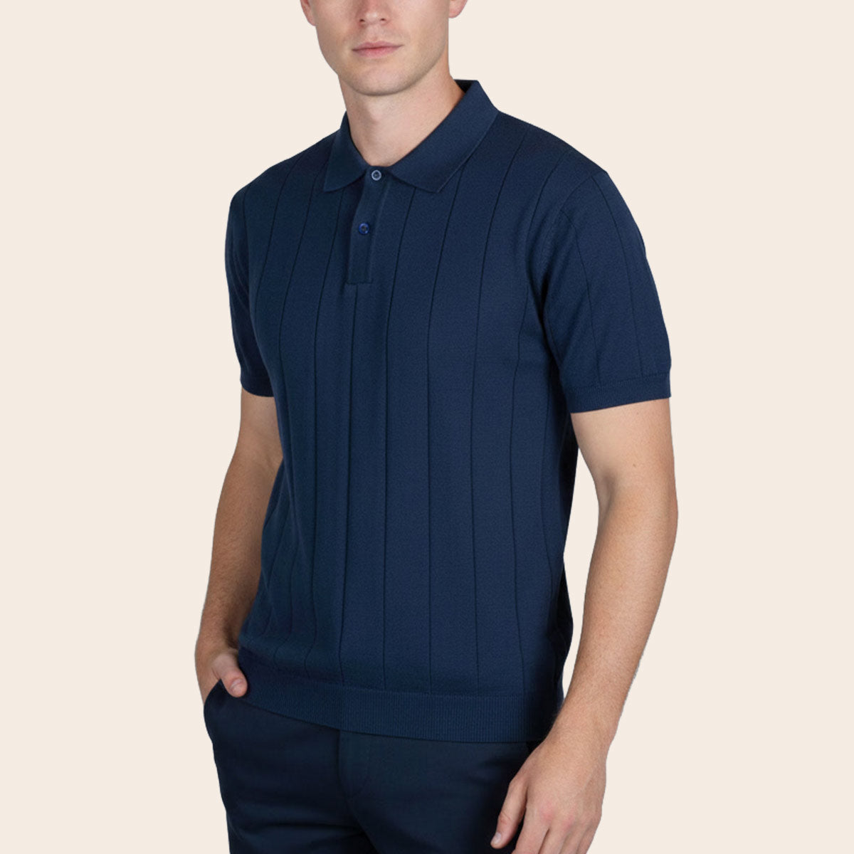 Men's Classic Lounge Polo Shirt (CTSL-32|SLK/PLO)