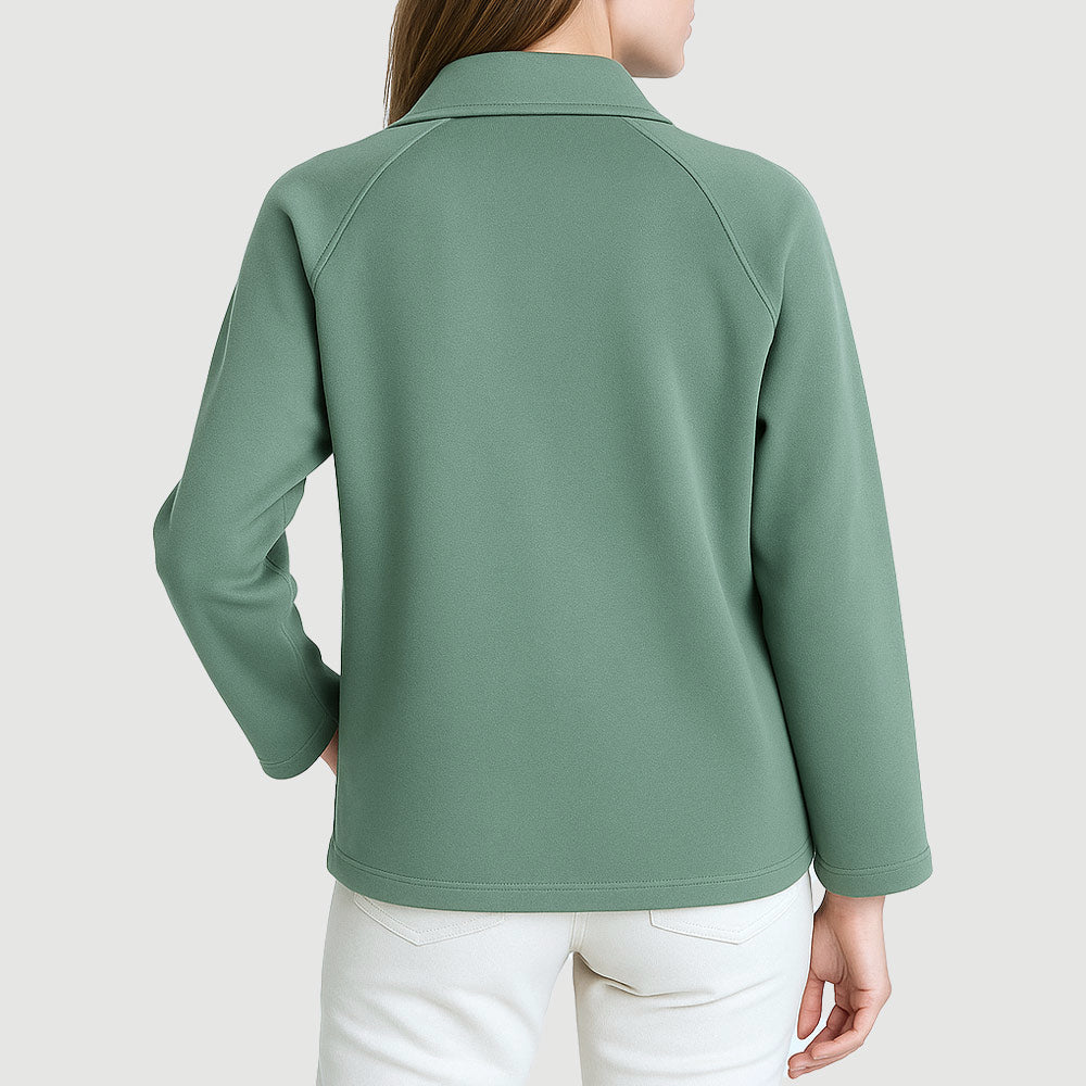 Women's Lyocot Zipper Jacket (JRCSS-2|1807)