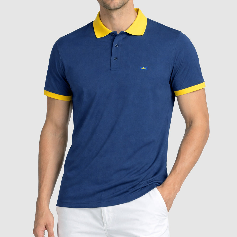 Men's Cotton Stretch Pique Golf Polo (PKPCG-11/12|PKT/HSL)