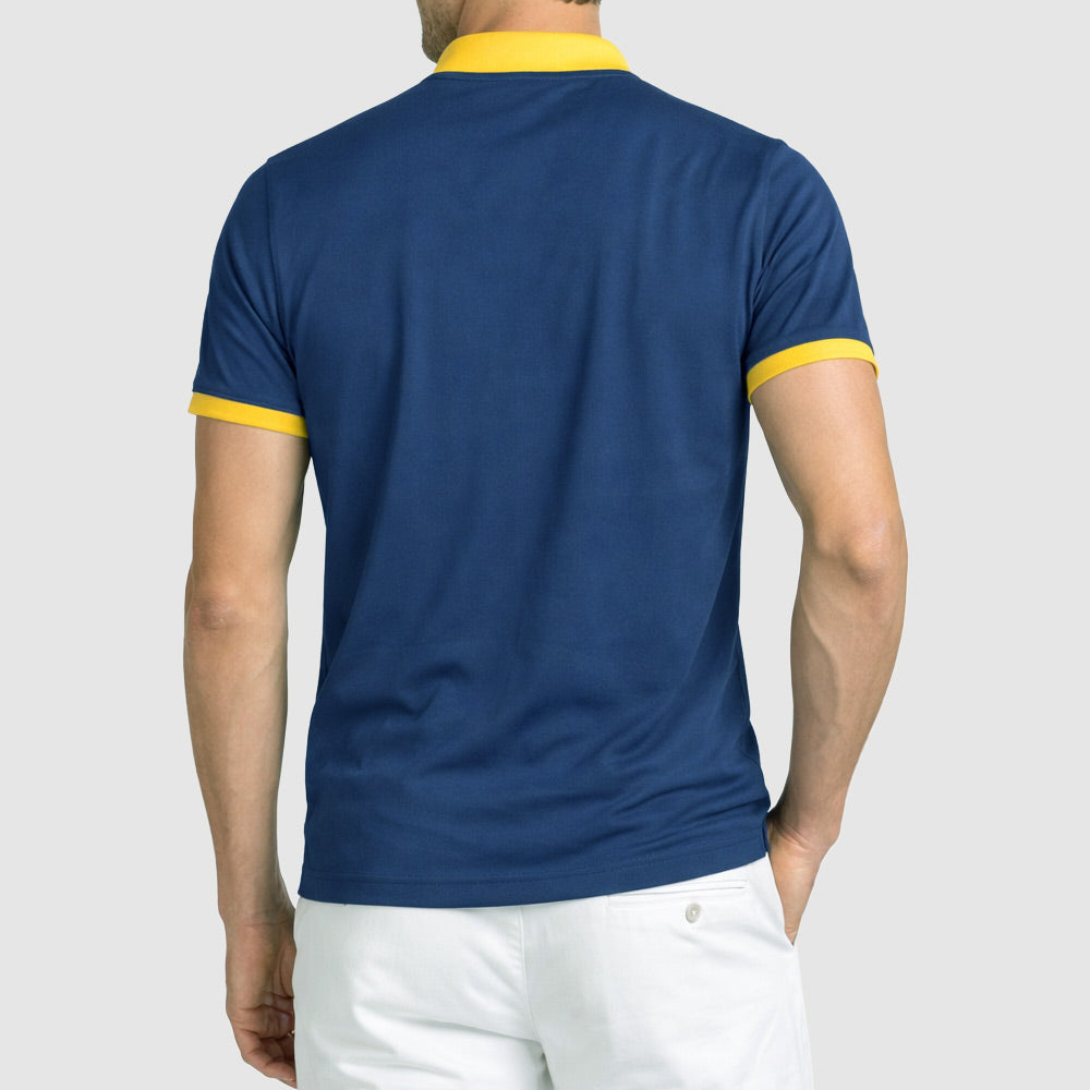 Men's Cotton Stretch Pique Golf Polo (PKPCG-11/12|PKT/HSL)