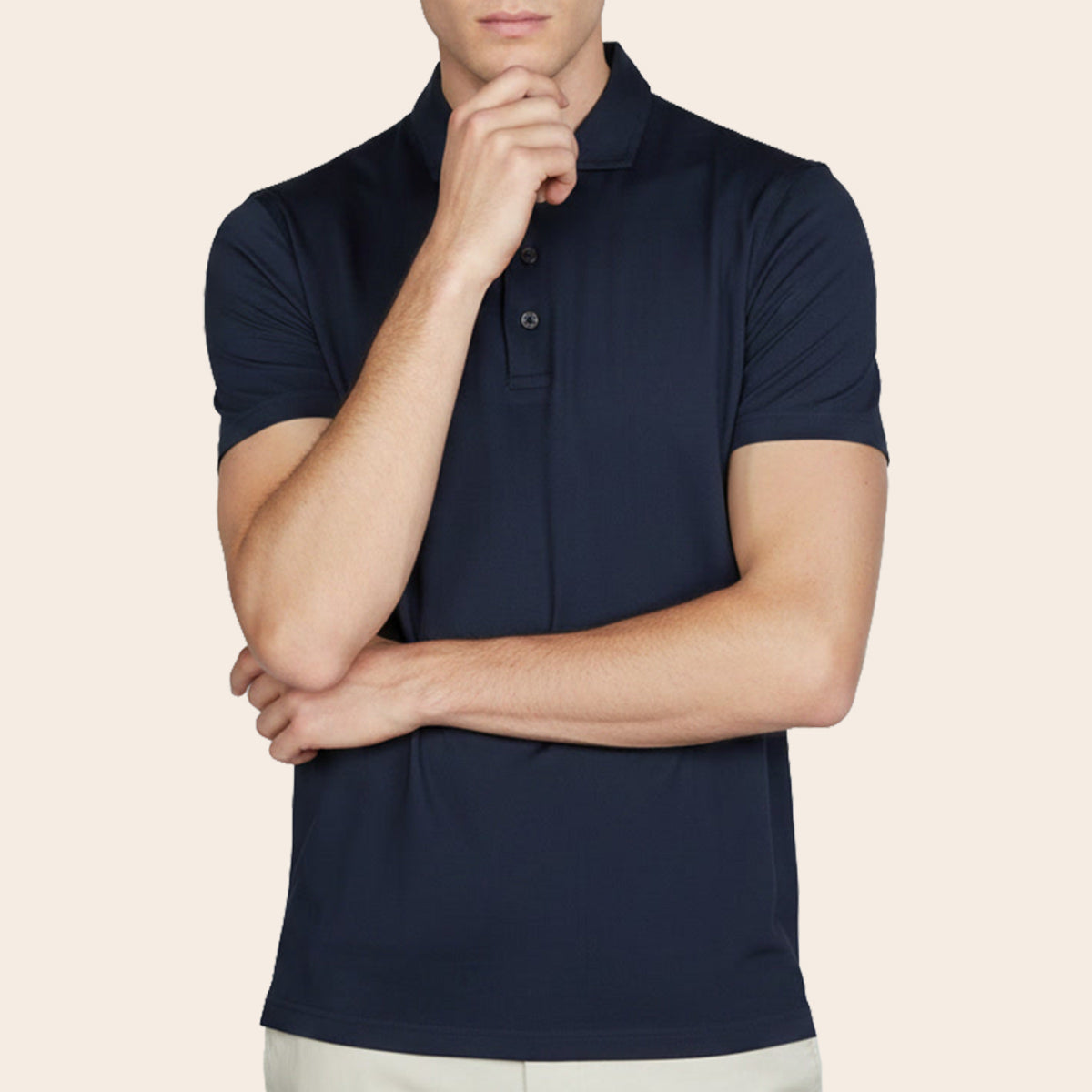 Men's Dri-Fit Golf Polo (KJPS-1|PKT/HSL)