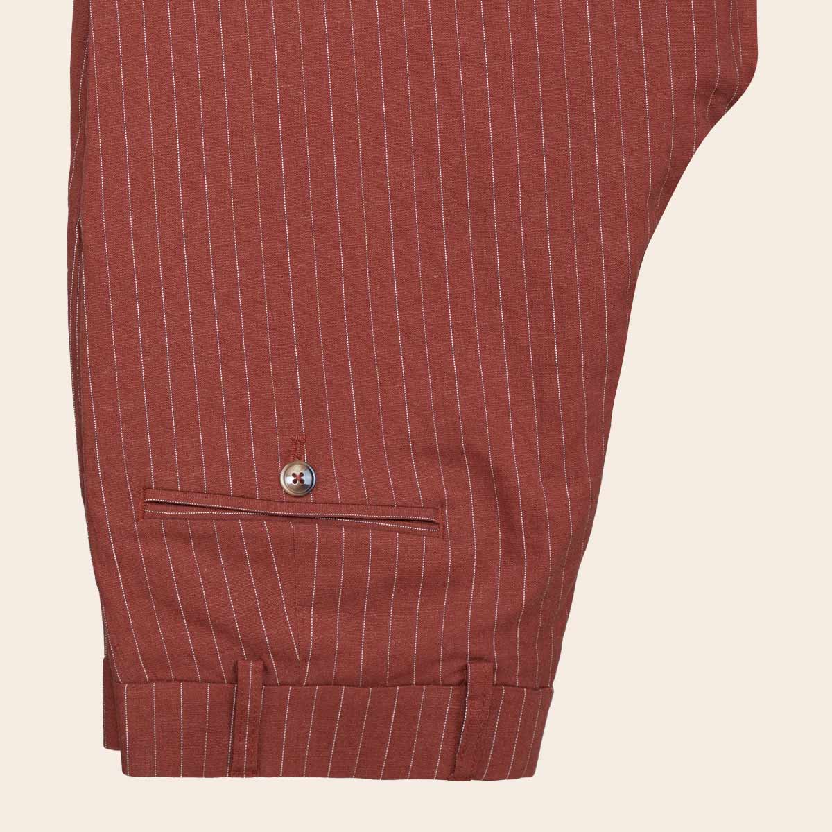 Men's Linen Flex Suit (LINCFX-52|TLF18/DB)