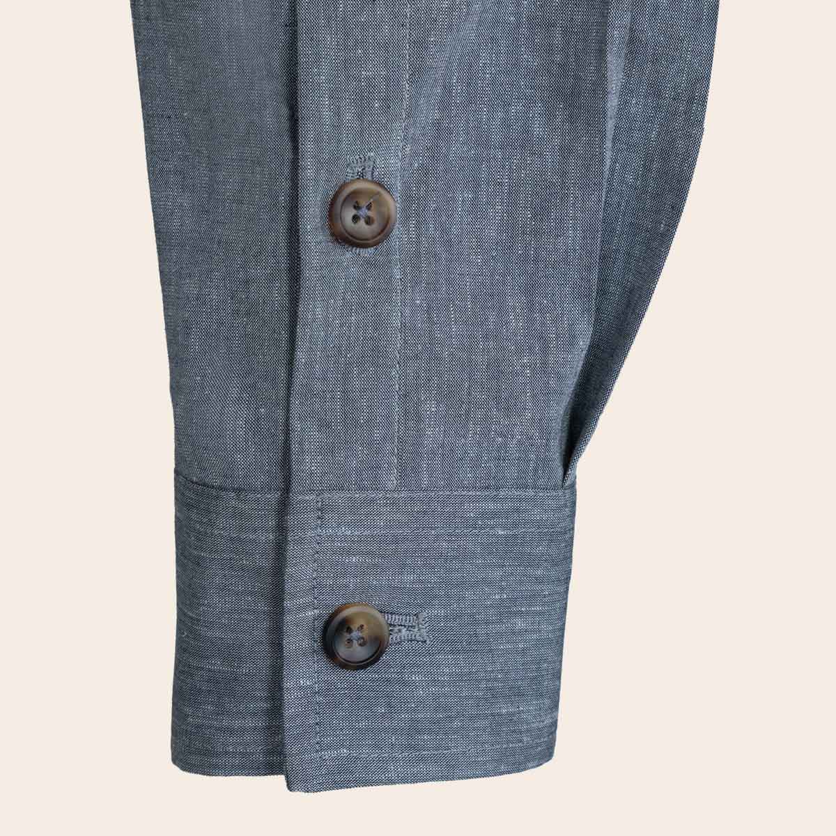 Men's Linen Flex Bush Coat (LINCFX-28|BCT/DSG)