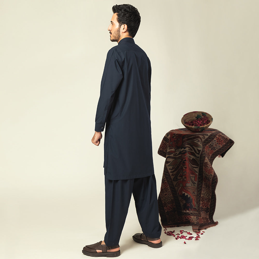 Men's Kameez Shalwar (RVLPSH-4|U3234/BND-CCF)