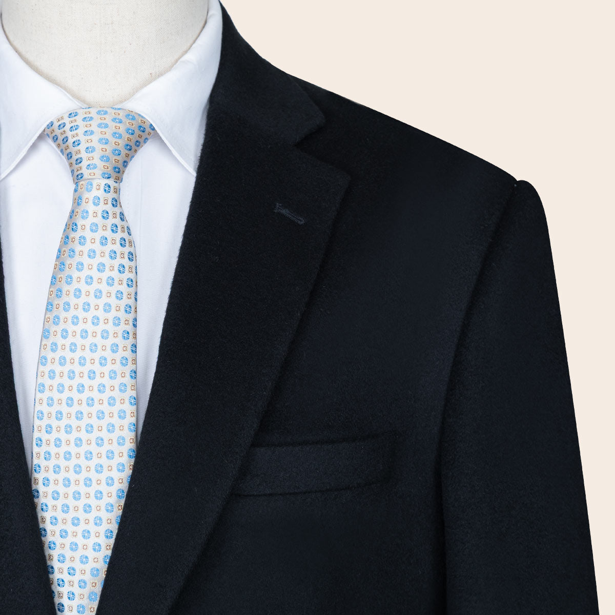 Men's Wool Cashmere Jacket (BLCB-1|TLF18)