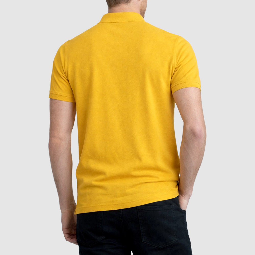 Men's Cotton Stretch Pique Golf Polo (PKPCG-12|PKT/HSL)