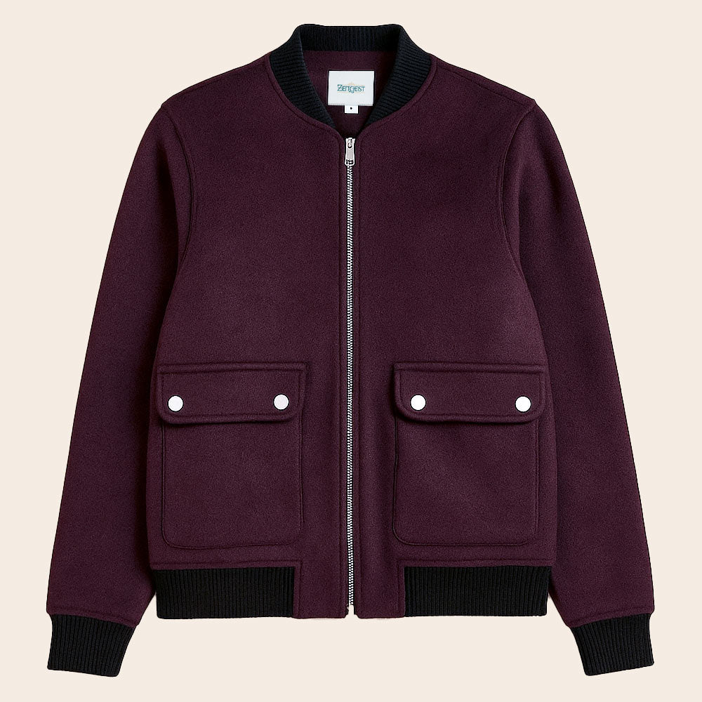 Men's Bomber Jacket (LBL-9|BRT/ORG)