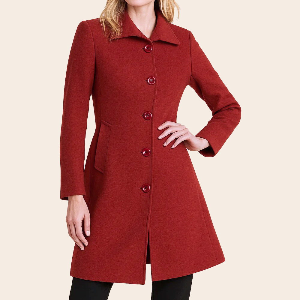 Women's Half Coat (KNP-39|B1027)