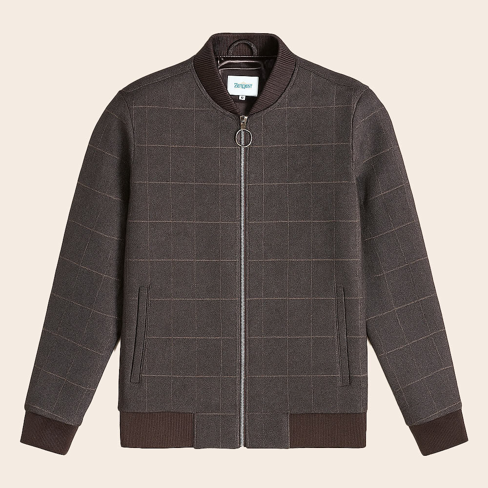 Men's Bomber Jacket (KNT-83|BR3)