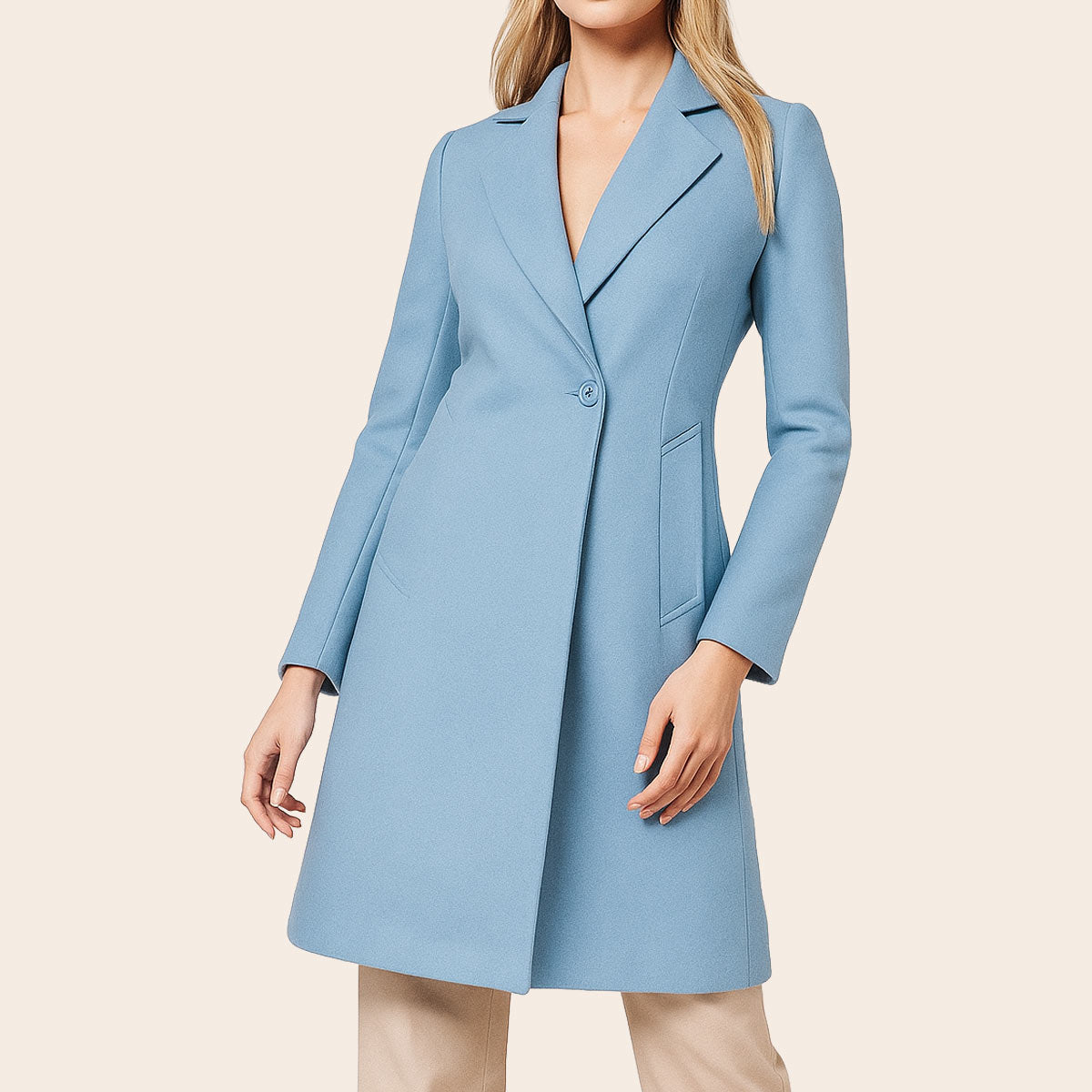 Women's Half Coat (KNP-34|1114)