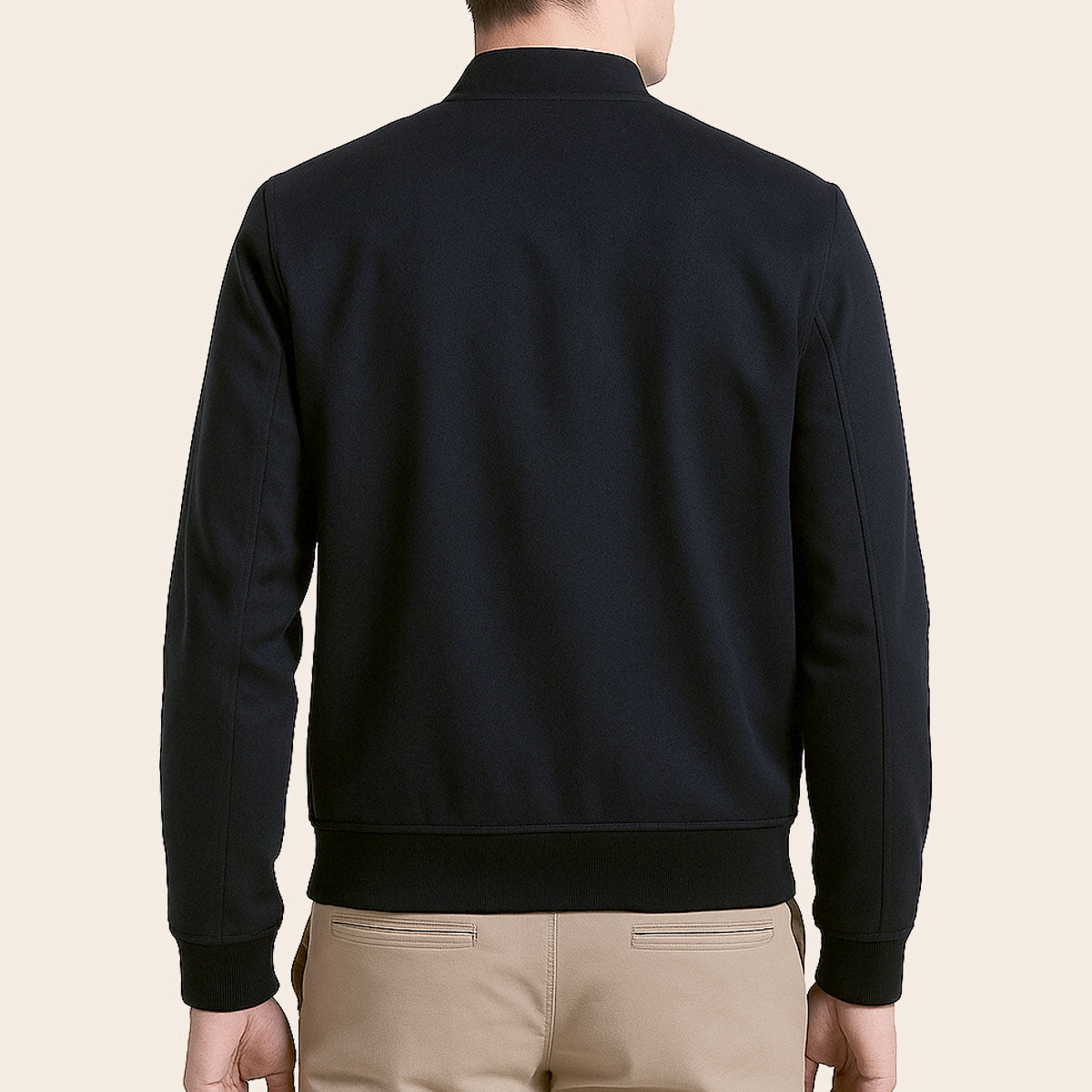 Men's Bomber Jacket (CTN-739|BRT/ORG)