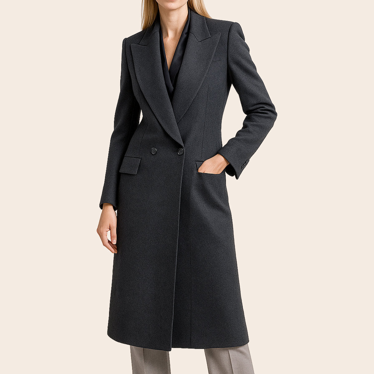 Women's Over Coat (KNT-25|1662)