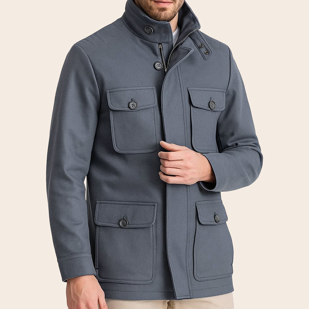 Men's Zipper Jacket (CTN-765|TWC)