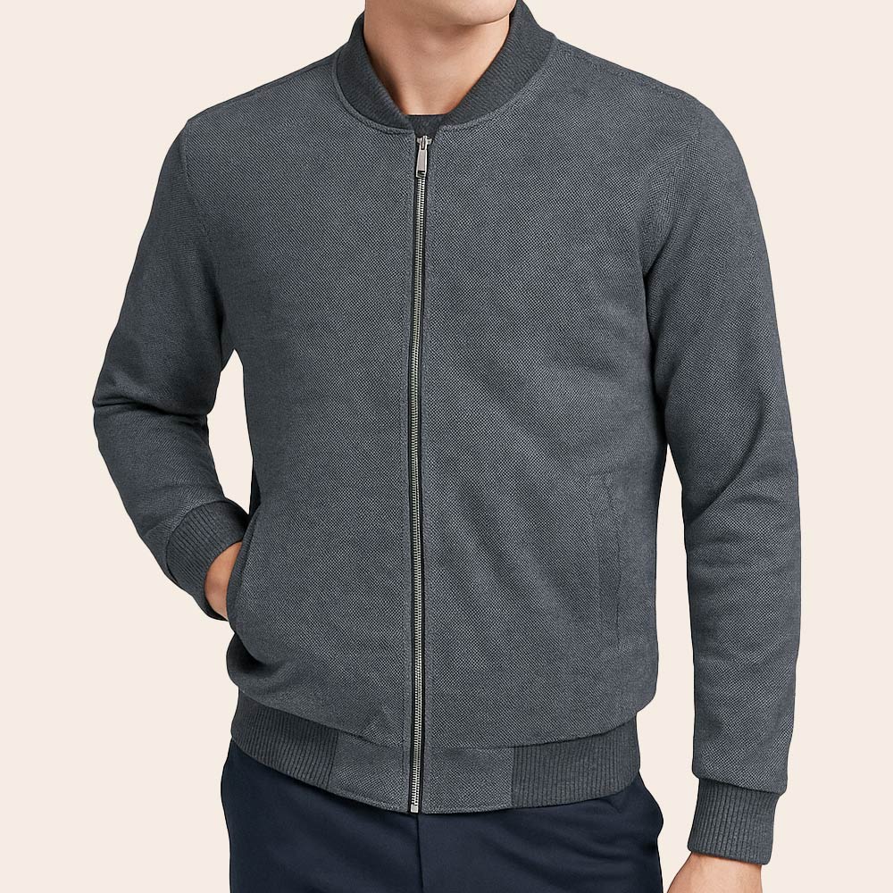 Men's Bomber Jacket (KNT-86|BR3)