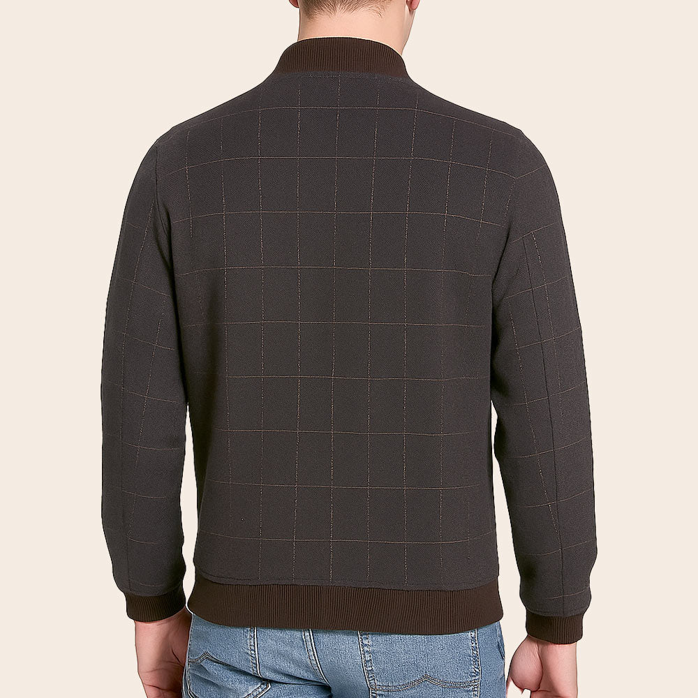 Men's Bomber Jacket (KNT-83|BR3)