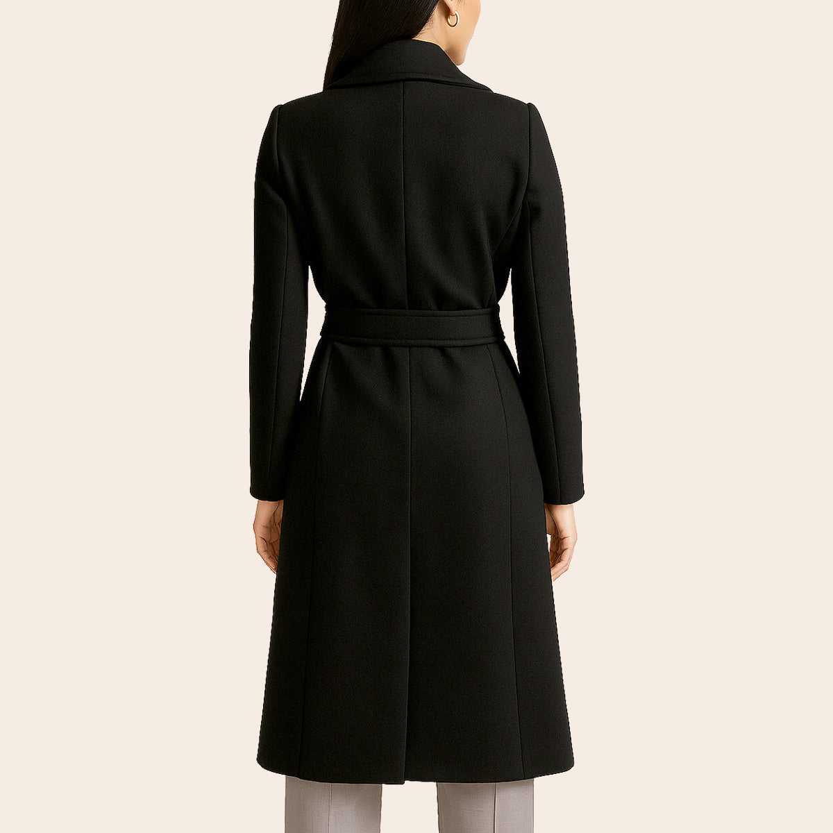 Women's Half Coat (KNT-28|1660)