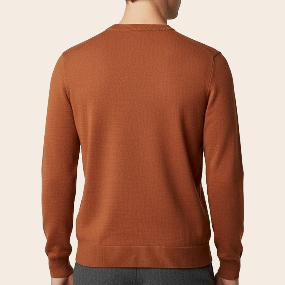 Men's Classic Lounge Sweater (PCSQ-023|RNK/FSL)