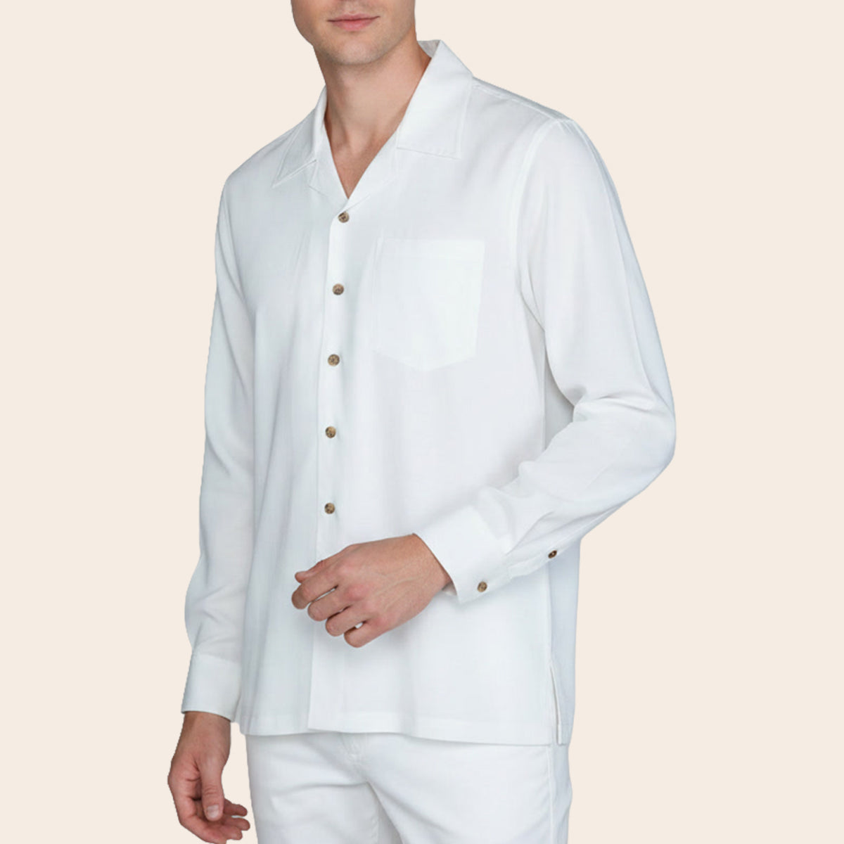 Men's Linen Fluer Bushirt (LINCFR-41|CCL/FSL)