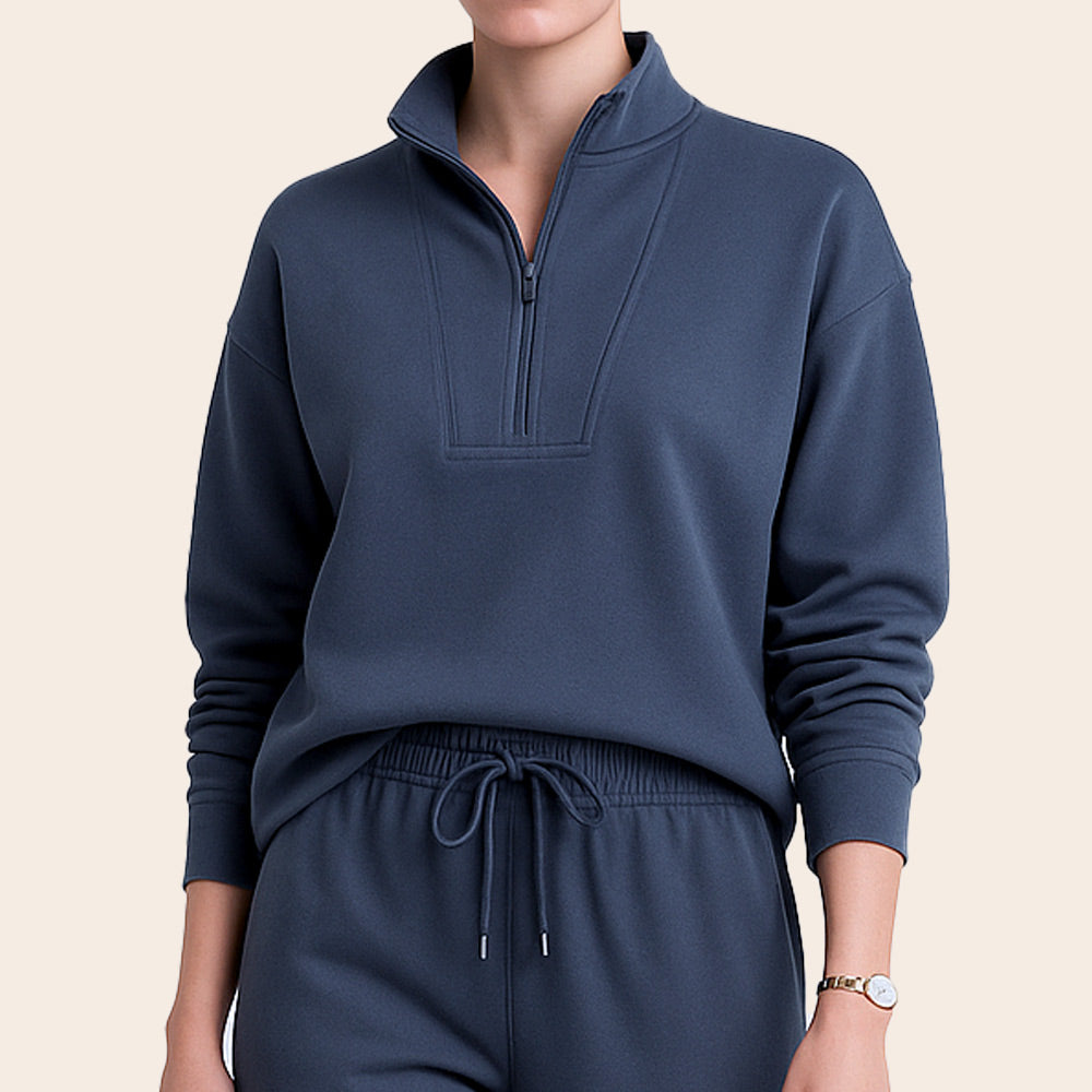 Women's Polarflex Longline Sweatshirt (ORGSFL-2|U3467)
