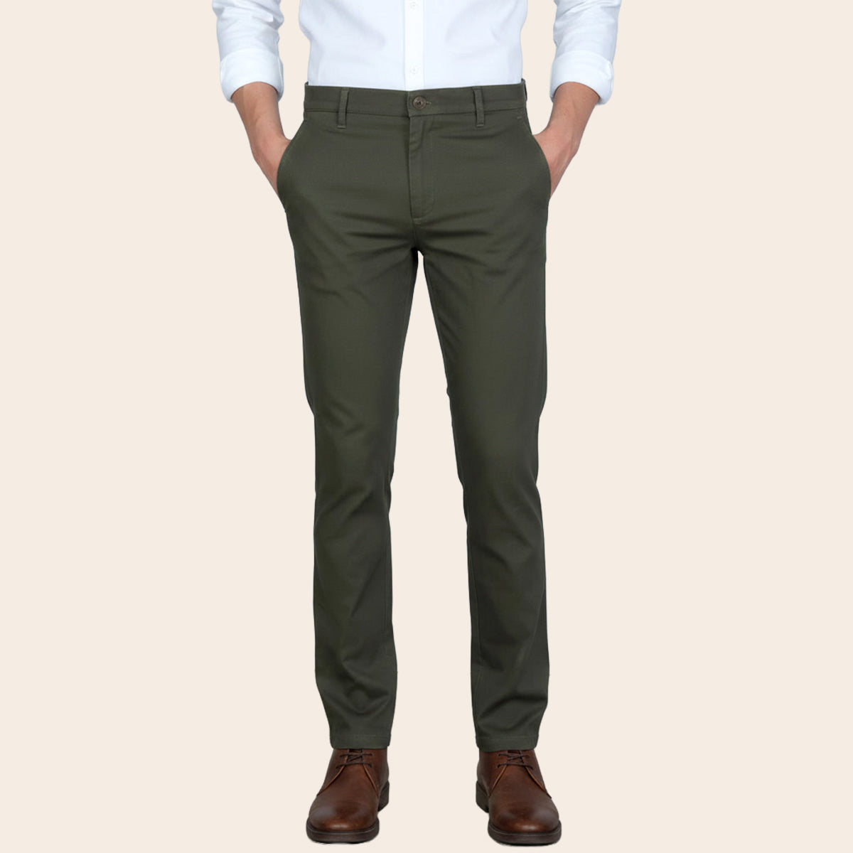 Men's Cotton Stretch Performance Trouser (CTS-114|GLF/1)