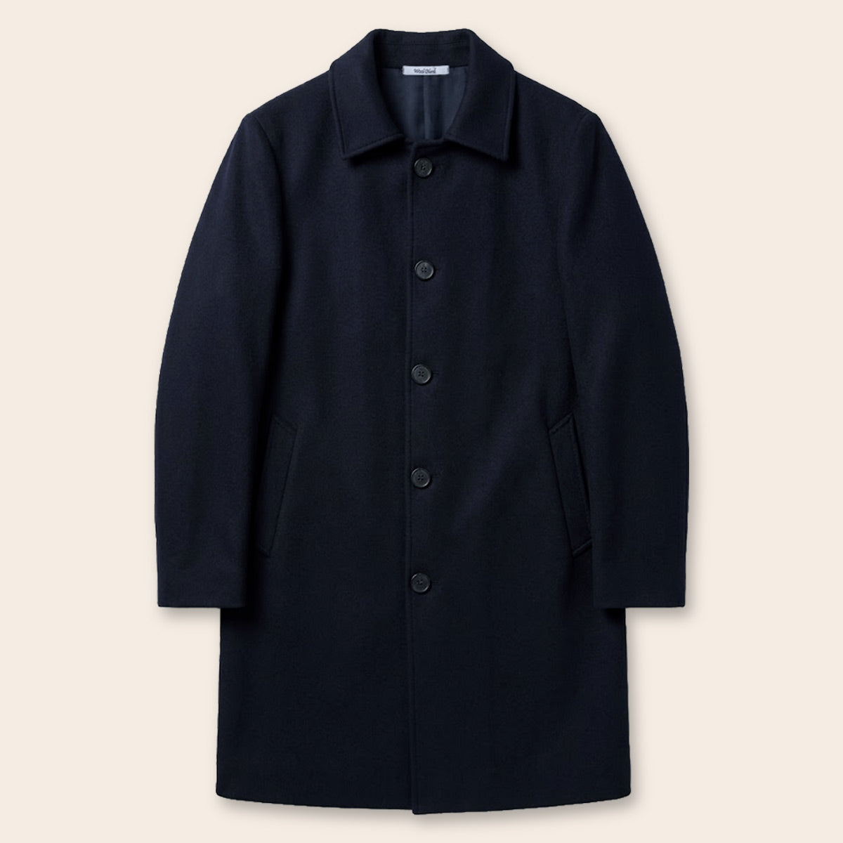 Men's Wool Blend Half Coat (LBL-35|CLR)