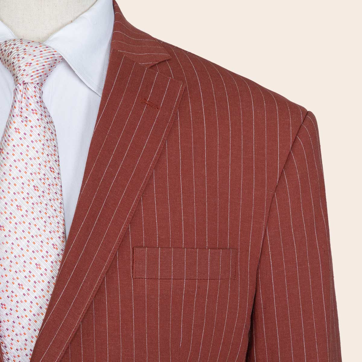 Men's Linen Flex Suit (LINCFX-52|TLF18)