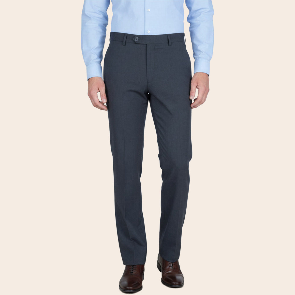 Men's Wool Rich Blend Trouser (STR-83|PTL)