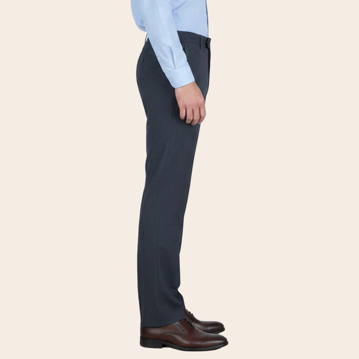Men's Wool Rich Blend Trouser (STR-83|PTL)