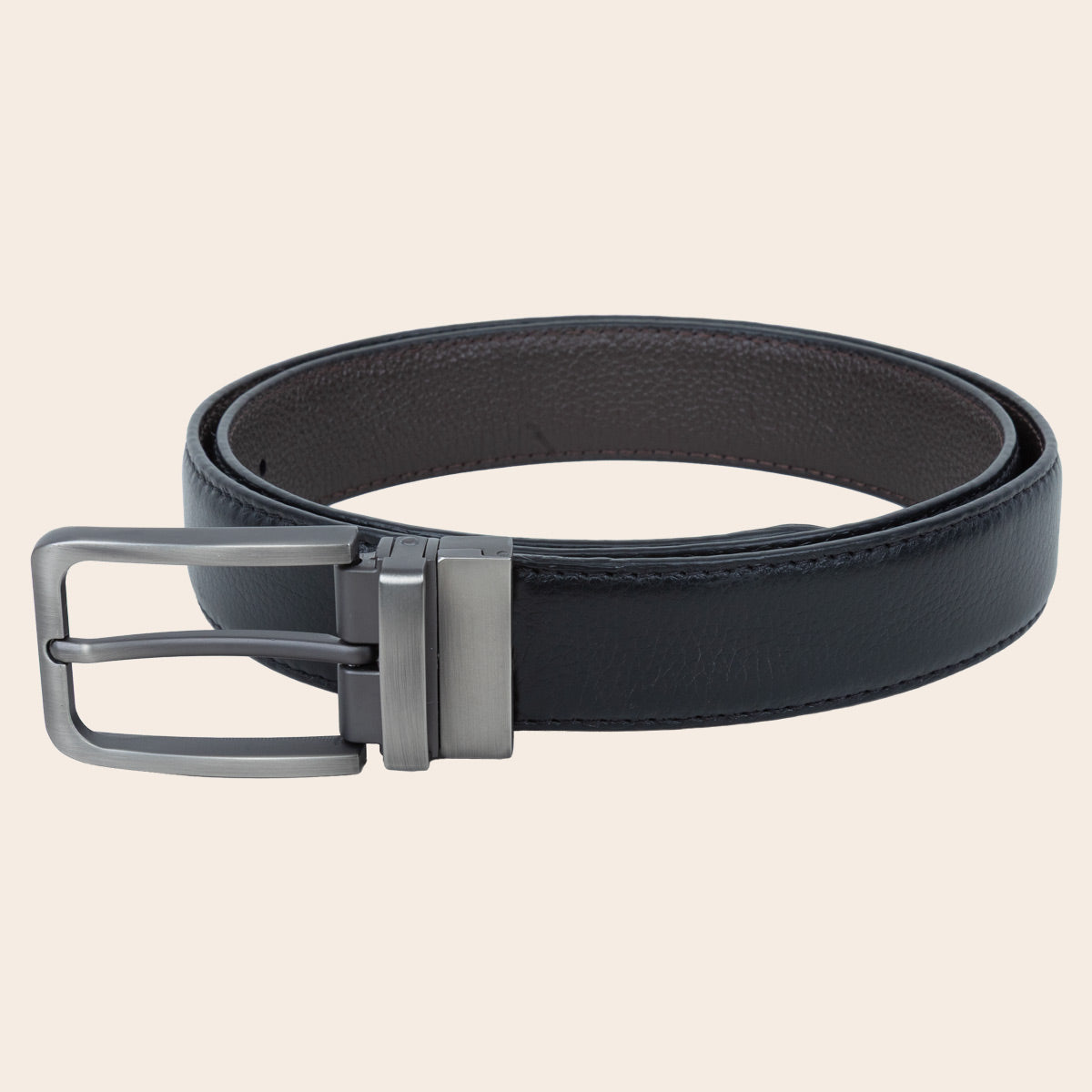 Men's Reversible Leather Belt (ZAL-102/BTL-6|MAT)