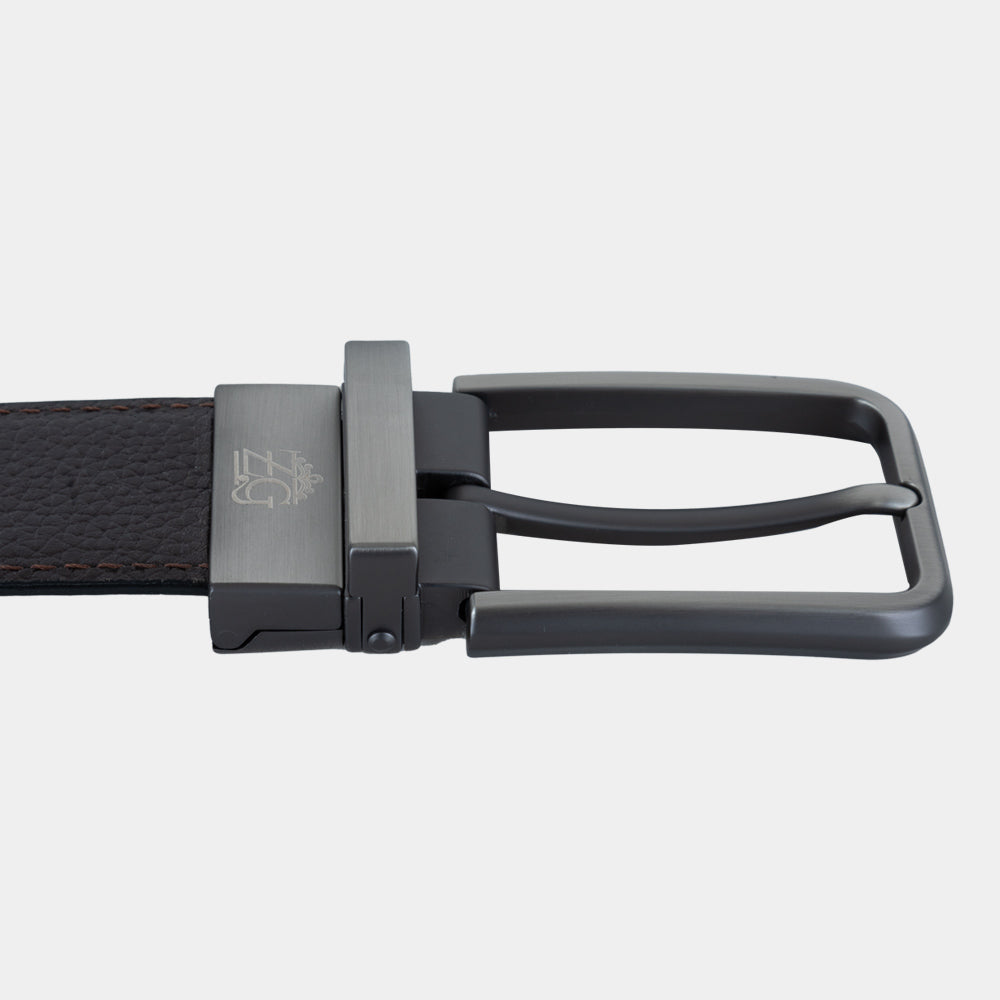 Men's Reversible Leather Belt (ZAL-40/BTL-6|MAT)