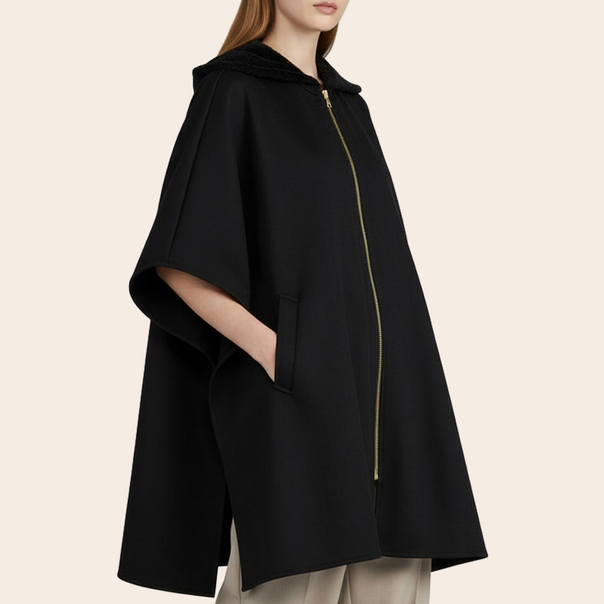 Women's Microfiber Cape (ORGKNT-8|1811)
