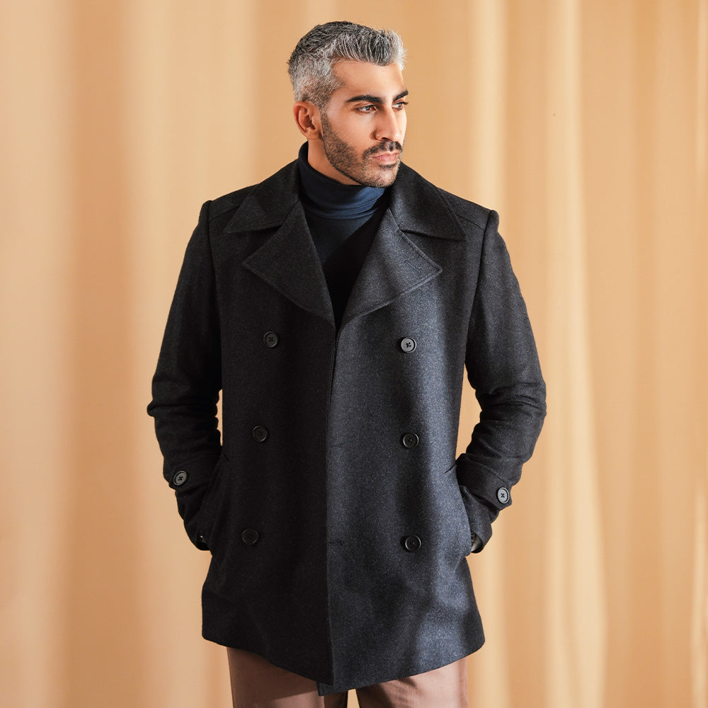 Men's Half Coat (BL-126|PCT)
