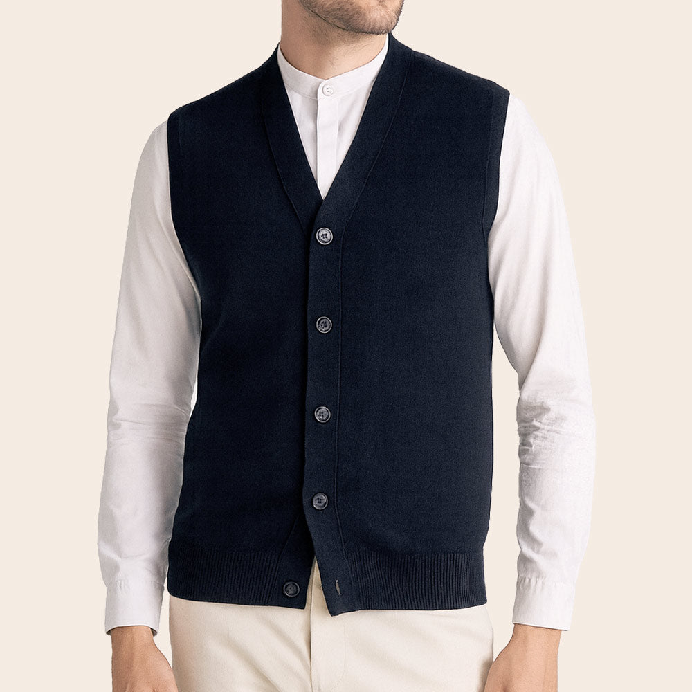 Men's Cardigan (LW-023|VNK/SLL)