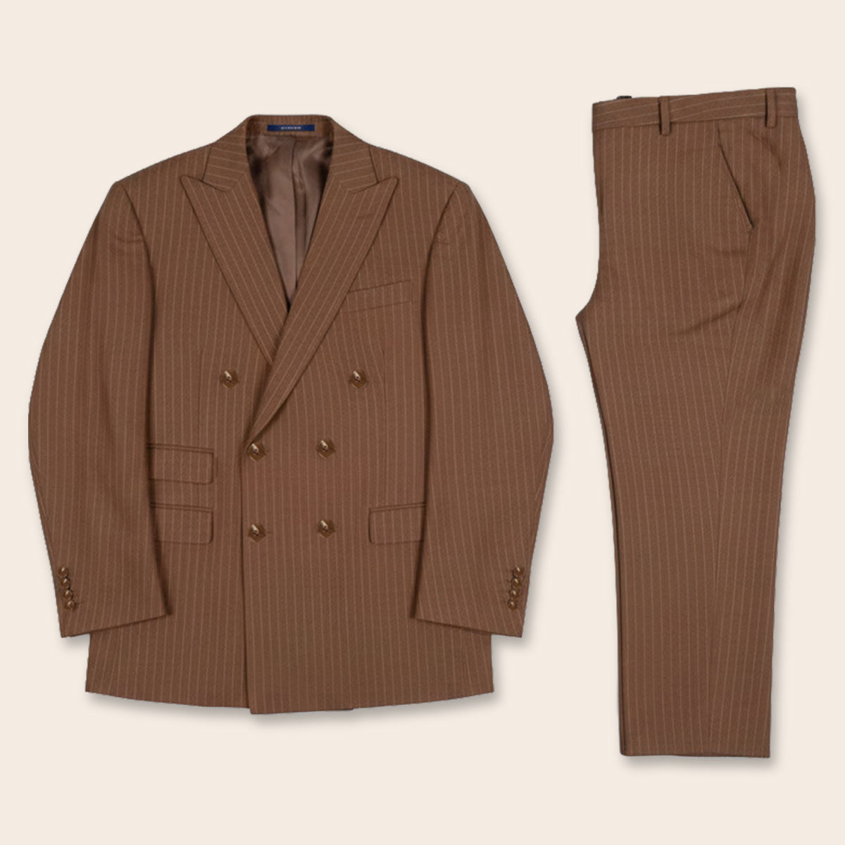 Men's Linen Flex Suit (LINCFX-51|TLF18/DB)