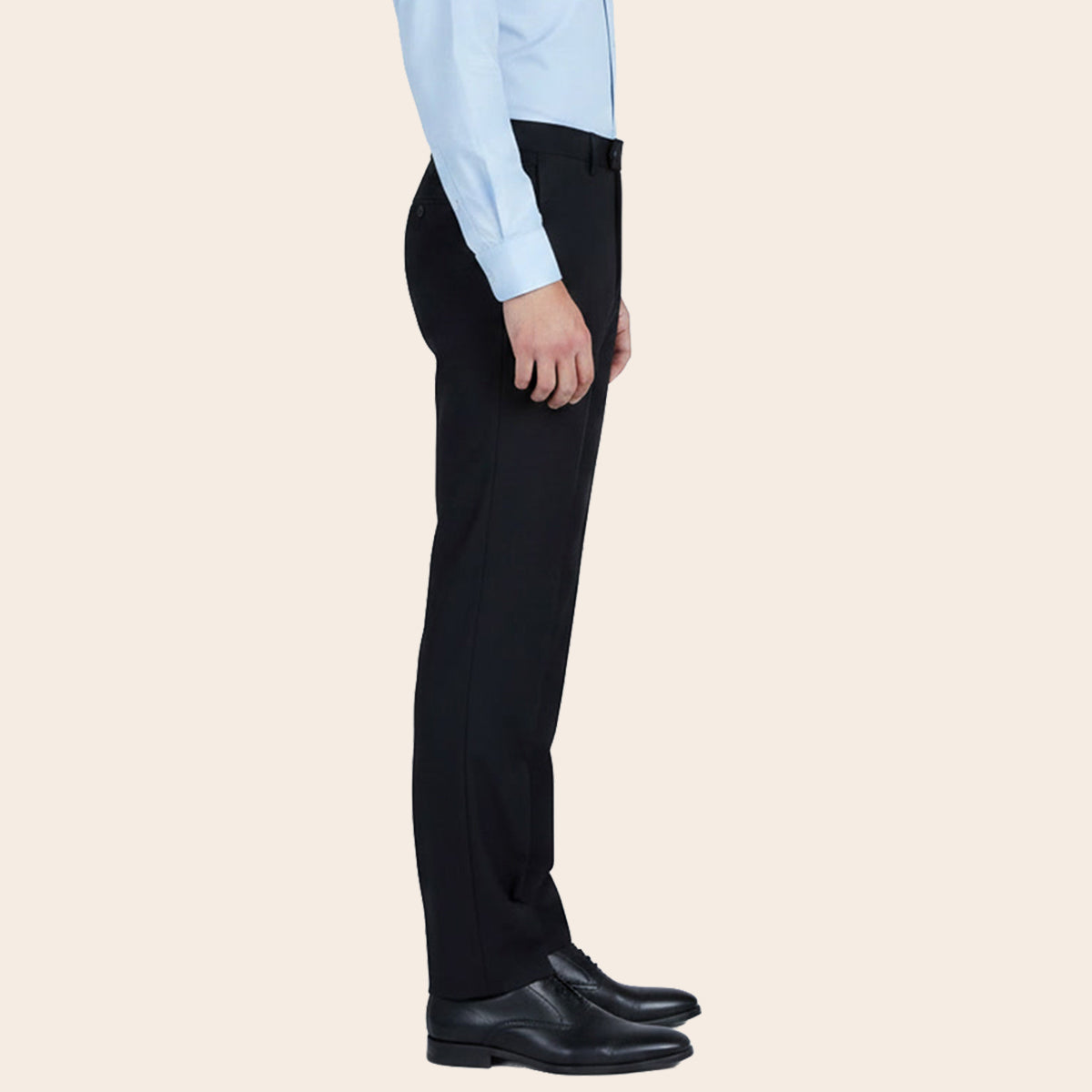 Men's Wool Rich Blend Trouser (STR-57|PTL)