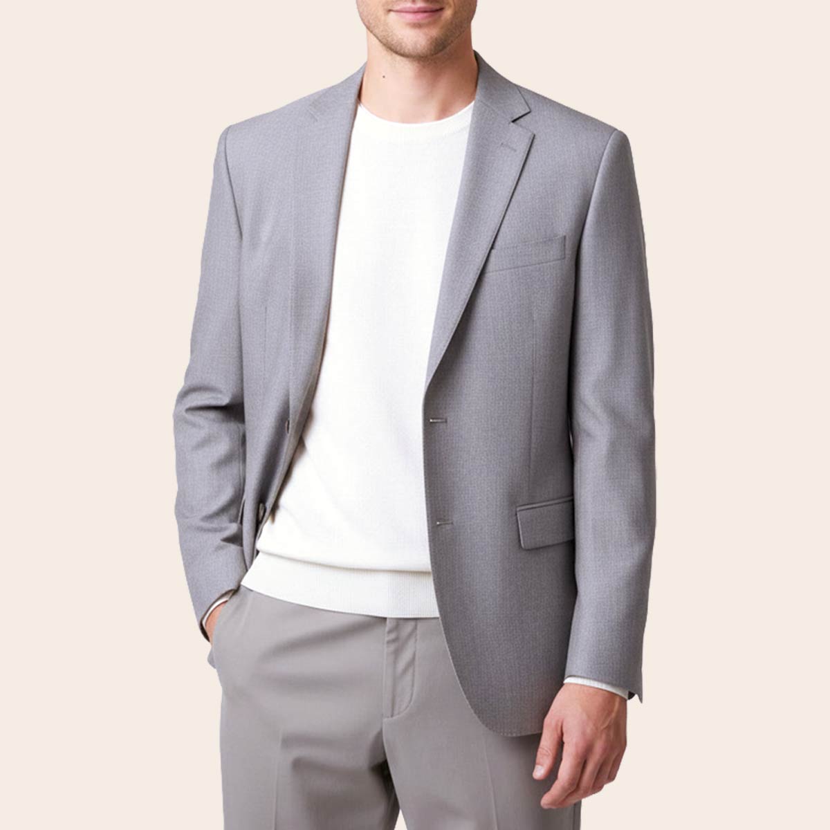Men's Wool Blend Jacket (JTR-172|TLF18)
