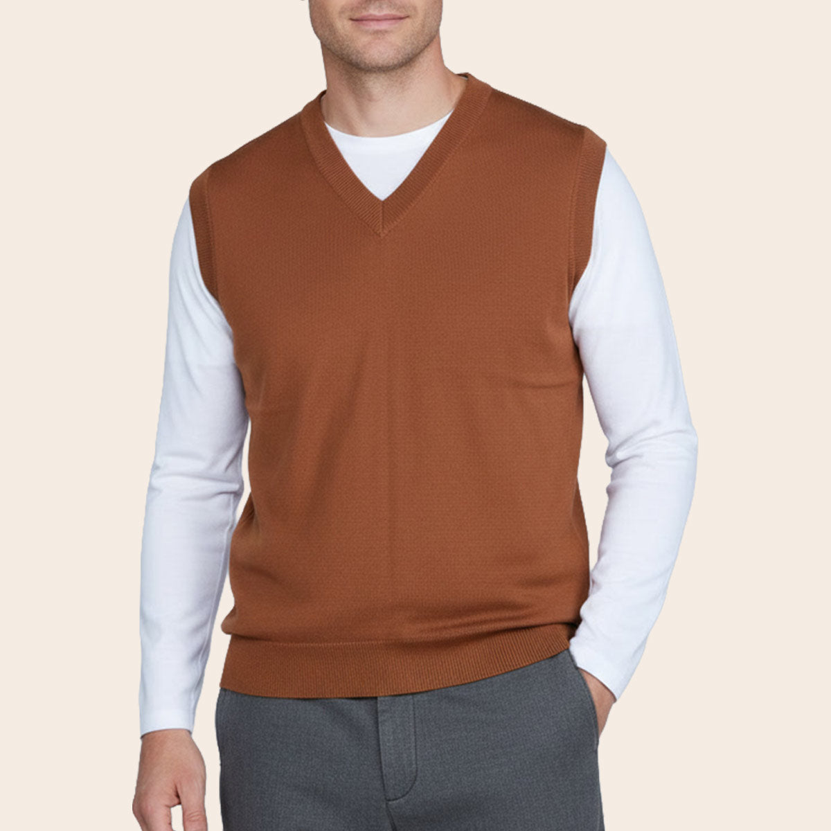 Men's Classic Lounge Sweater (PCSQ-023|VNK/SLL)