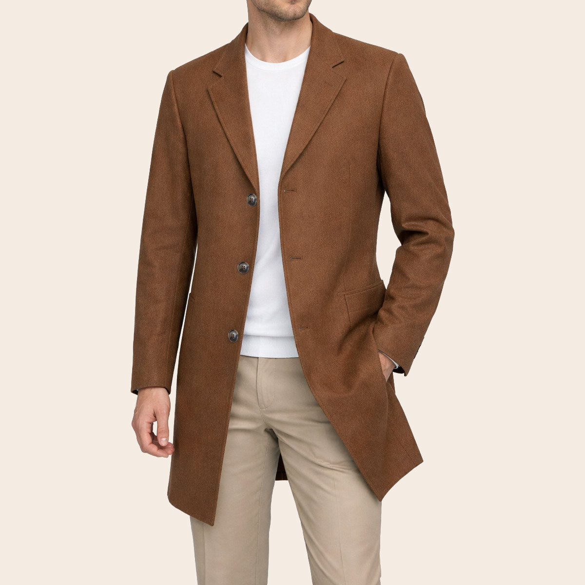 Men's Over Coat (BL-132|NCH)