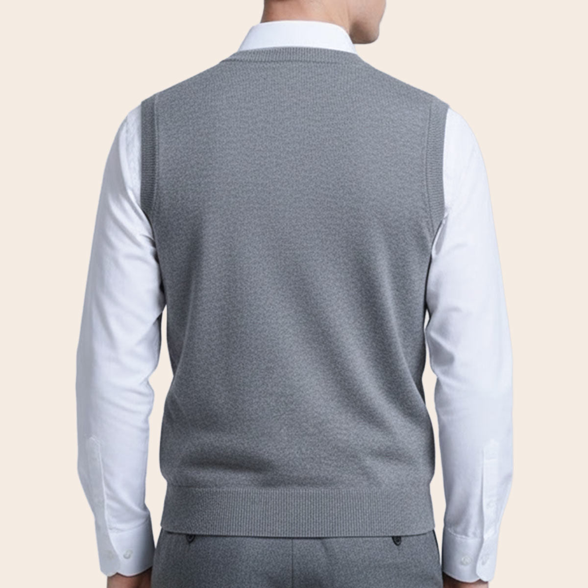 Men's Club Merino Sweater (WPT-807|VNK/SLL)