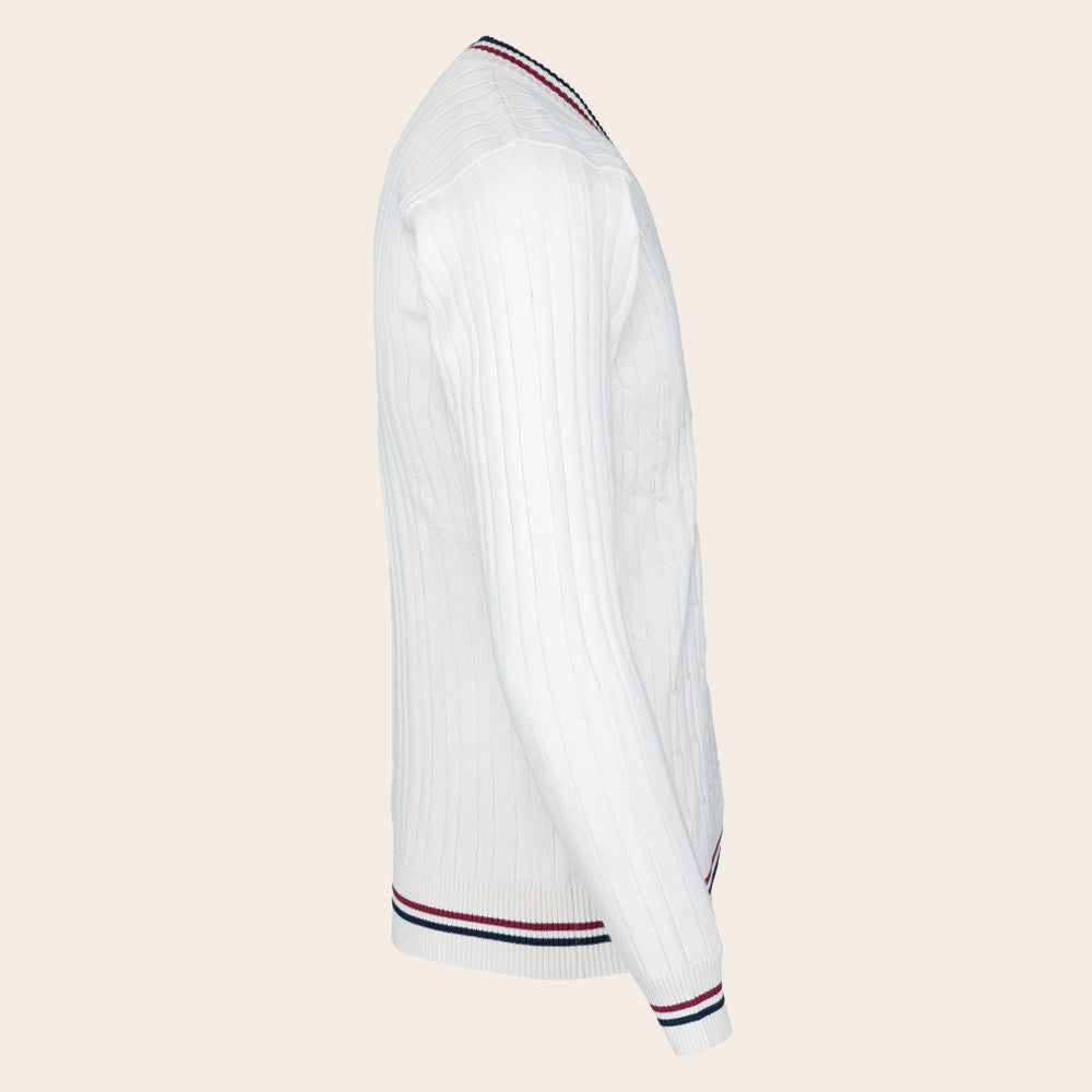 Men's Sweater (ECRU-26/2|OXF/CKT)