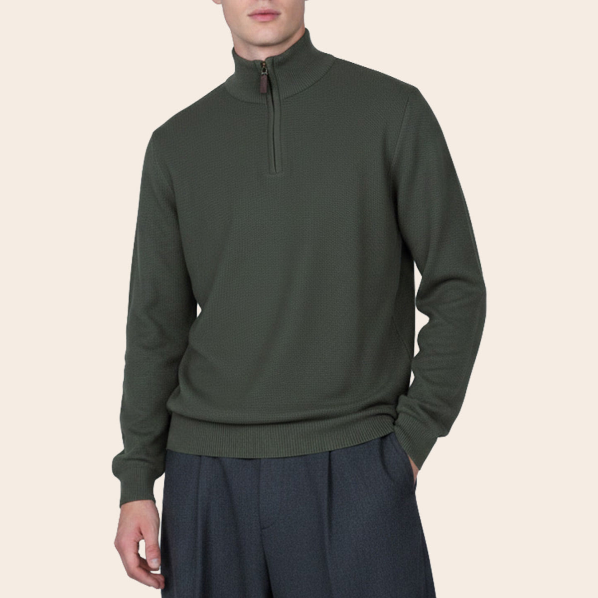 Men's Classic Lounge Sweater (MCP-112|HNK/FSQ)
