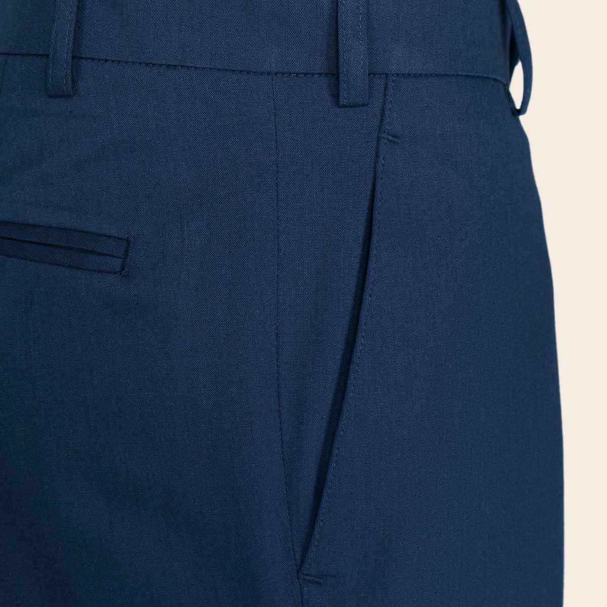 Men's Wool Rich Blend Trouser (STR-80|PTL)