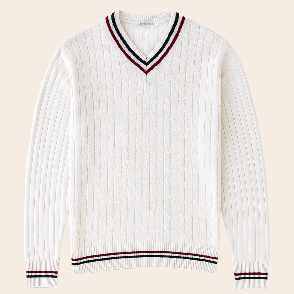 Men's Sweater (ECRU-26/2|OXF/CKT)