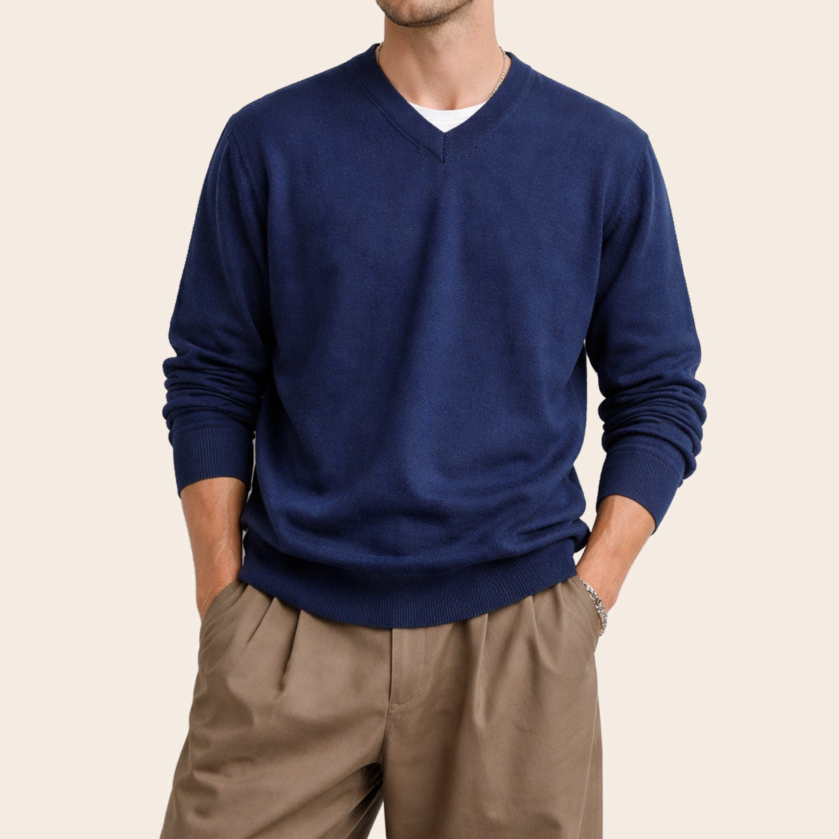 Men's Sweater (WNP-158|VNK/FSL)