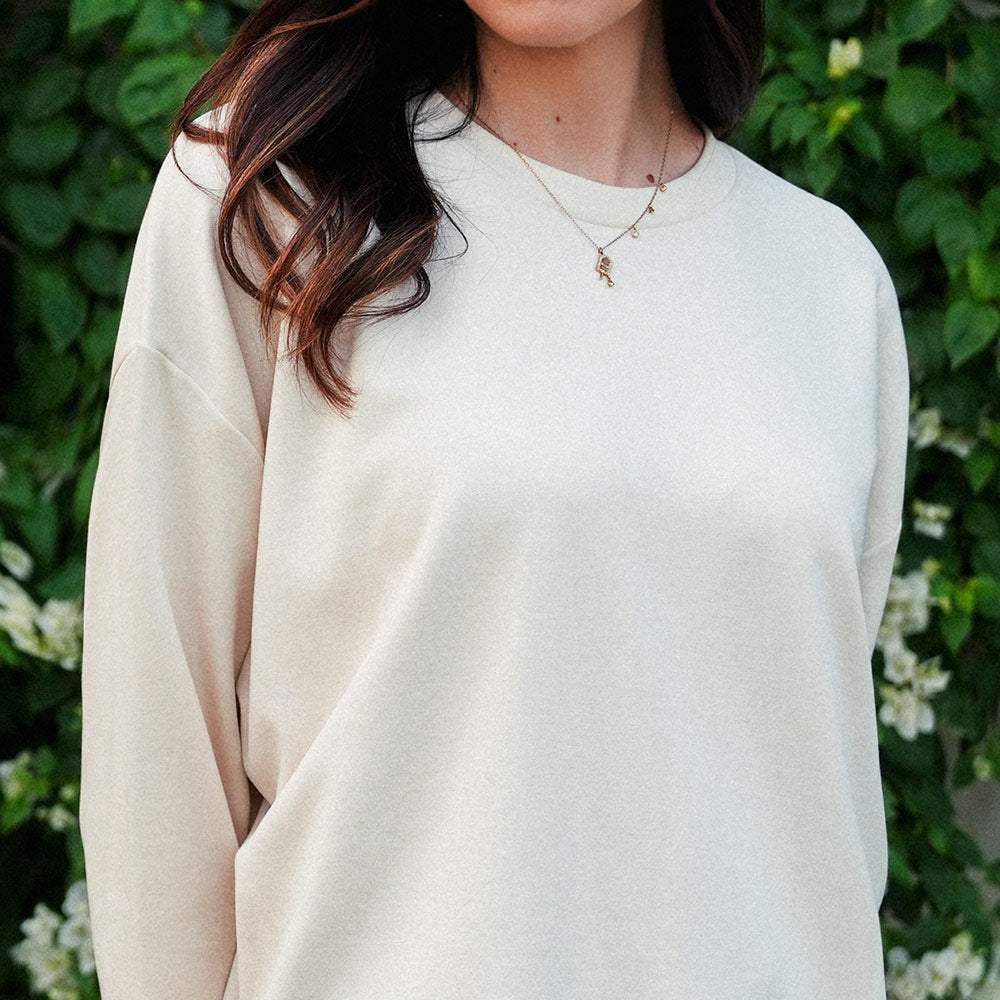 Women's Lyocot Crewneck Sweatshirt (JRCSS-3|1814)