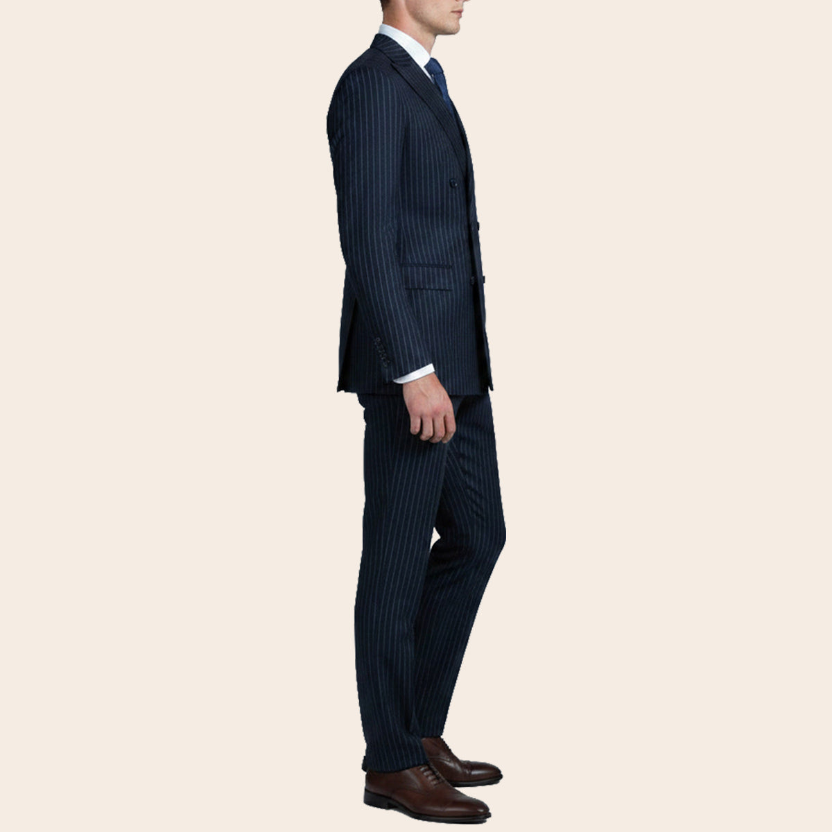 Men's Linen Flex Suit (LINCFX-50|TLF18/DB)