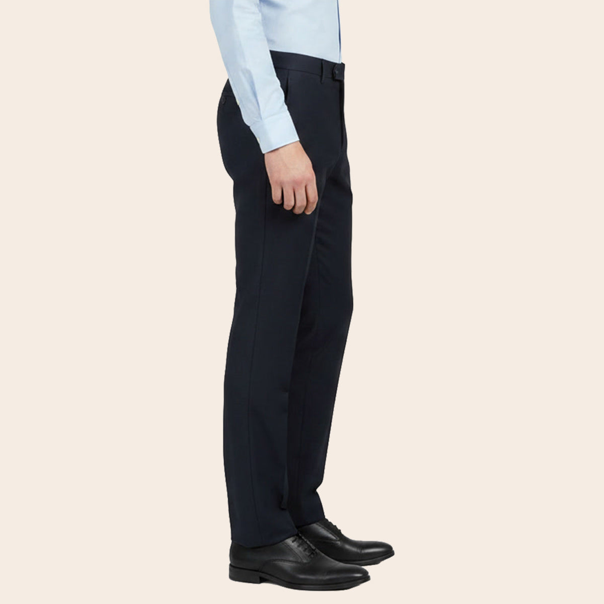 Men's Wool Rich Blend Trouser (STR-77|PTL)
