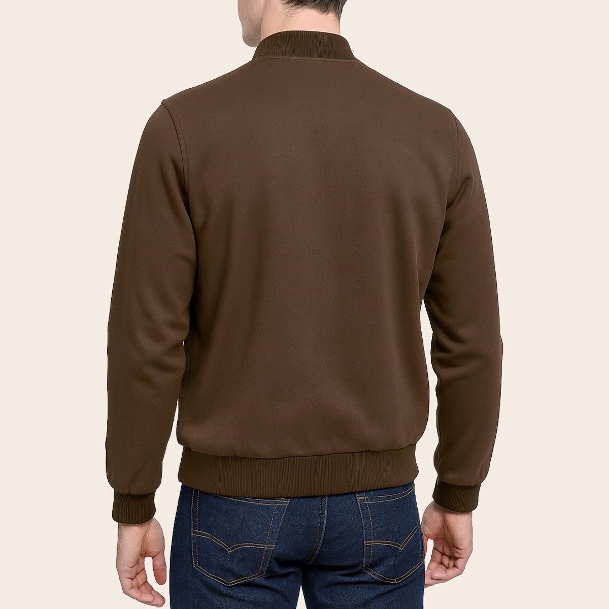 Men's Bomber Jacket (KNT-103|BR3)