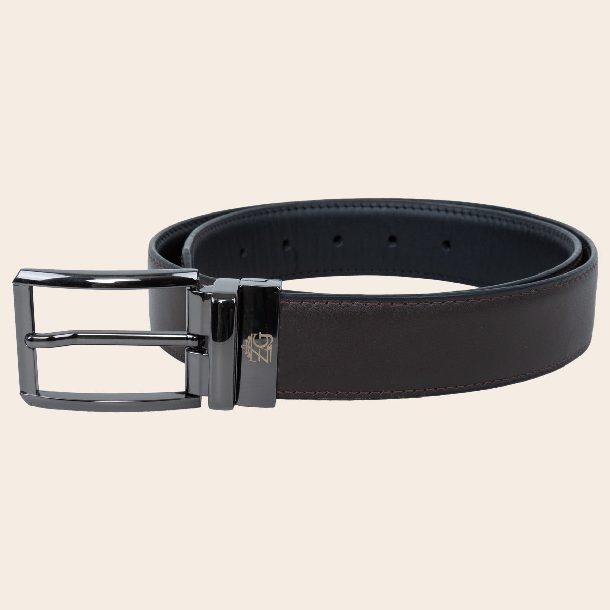 Men's Reversible Leather Belt (ZAL-92/BTL-1|MAT)